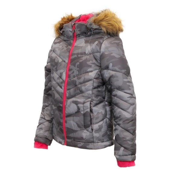 New Girls' SO Sherpa Lined Puffer Jacket​ - Picture 2 of 4